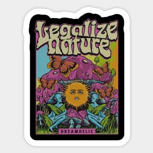 Legalize Nature Sticker